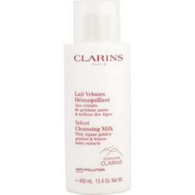 Clarins By Clarins Velvet Cleansing Milk With Alpine Golden Gentian & Lemon Balm Extracts --400ml/13.4oz For Women